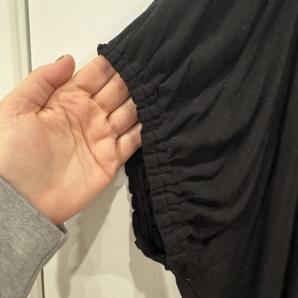 Kate Hill Black Short-Sleeve Top EUC - Picture 4 of 5